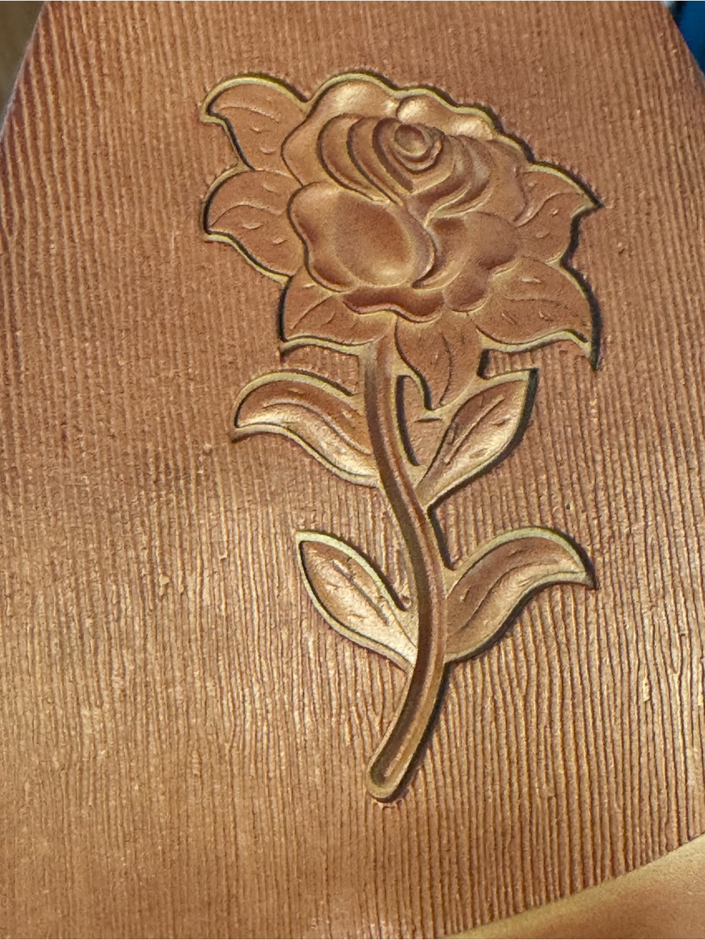 Dahongma Fashion Brown Round Toe Ostrich Pattern Women’s Zip Up Western Boots - Picture 14 of 15